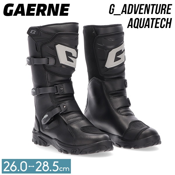 GAERNEガエルネ　 G-RSブラック27.5cm 　ライディングシューズ GAERNE バイク用ブーツ 27.5cm GAERNEガエルネ G-RSブラック27.5