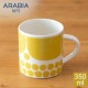 ����ӥ� Arabia �ޥ����å� ����̥󥿥� 350mL Sunnuntai Mug 1028189 / 6411801006414 ���� ���� Yellow White ������� �̲� ���å���