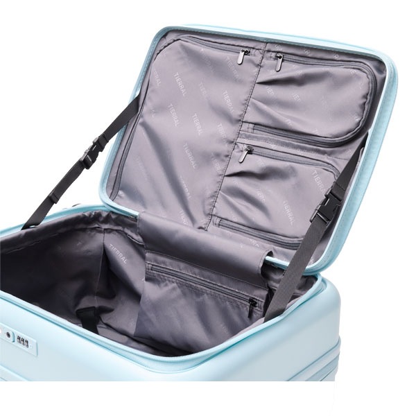 新品 TIERRAL スーツケース M 63-74L キャリーケース TIERRAL（ティエラル） 「ひるおび」で紹介 公式 スーツケース Mサイズ