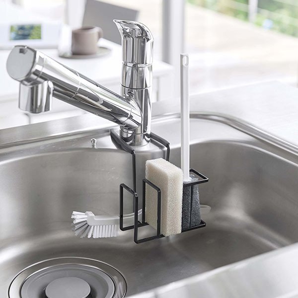 スポンジホルダー 蛇口にかけるスポンジ&ブラシホルダー タワー tower
