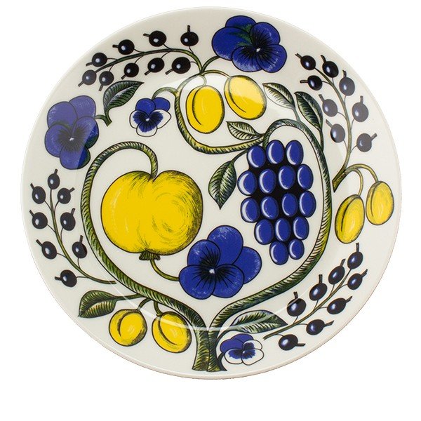 ����ӥ� Arabia �� 21cm �ѥ�ƥ��å� �ץ졼�� �ե�å� Paratiisi Plate Flat Coloured �滮 ���� ���� �̲� 1005588 6411800089418
