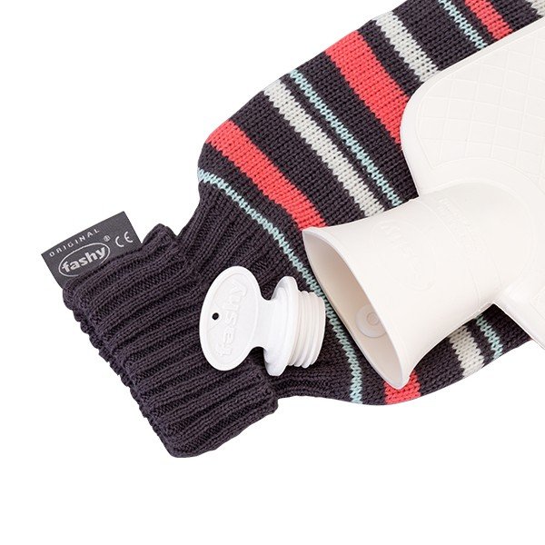 �ڹ��⸡�˺ѡ� �ե����� Fashy ���⡼�� �򤿤�� ���С��դ� 0.8L ���ä��� ���餫 ���襤�� ������� ��˼ Hot water bottle with cover