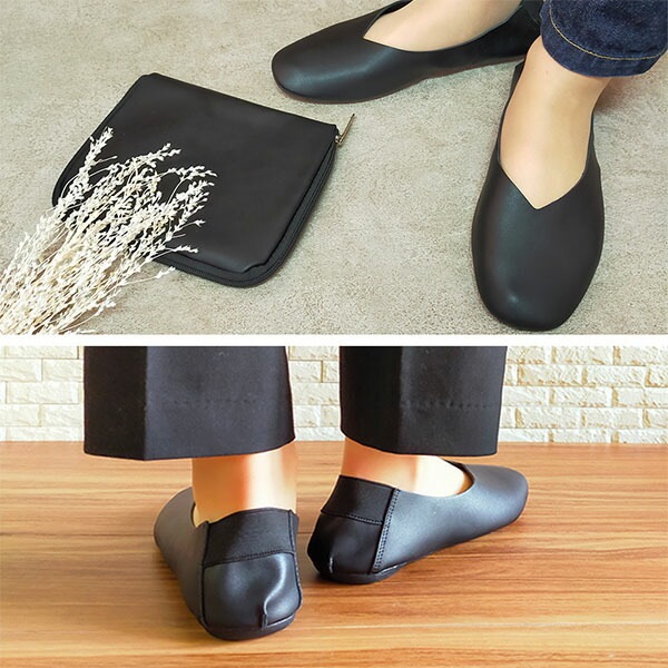 レ プリエ ノイエ PLN 折りたたみ 携帯スリッパ 携帯スリッポン ルーム