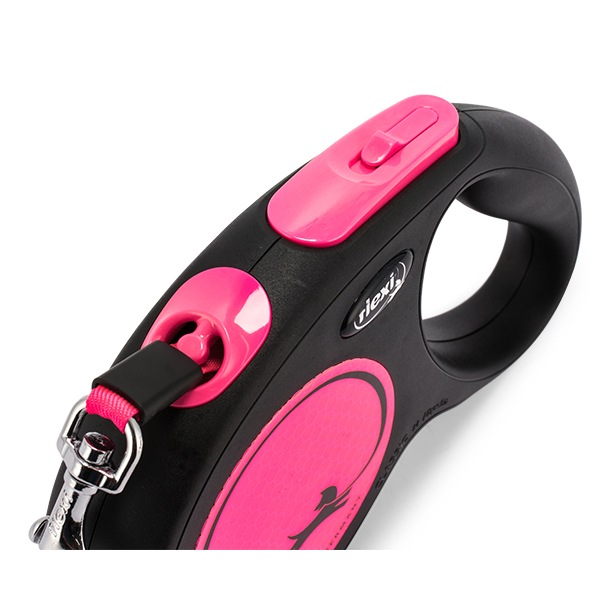 フレキシ Flexi リード 小型犬 伸縮リード 犬用 ニューネオン テープ