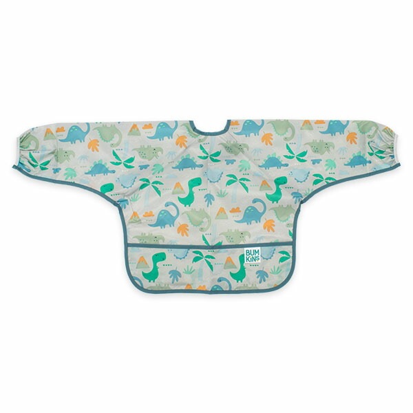 �Х󥭥� Bumkins ���������ץ��� ���꡼�֥ӥ� Ĺµ 6��24���� ���ץ��� ������ �ɿ� ������ Sleeved Bib �ӥ� ����줫�� �֤���� ��