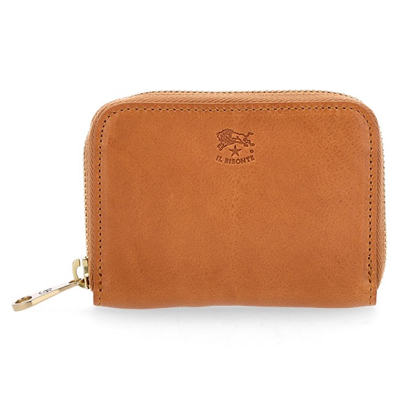 ����ӥ���� Il Bisonte ���� �����󥱡��� Cestello �饦��ɥե����ʡ� ����ѥ��� �쥶�� �������� �ߥ˺��� ���� �ܳ� ��ǥ����� ��� �֥��� ���åѡ� Zip Around Wallet Cestello In Vacchetta Vintage ��