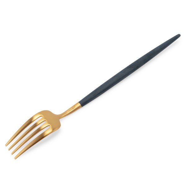 �����ݡ��� Cutipol GOA ���� �ǥ����ȥե����� �֥롼�ߥ������ Dessert fork Blue Gold ���ƥ�쥹 ���ȥ�꡼ ��