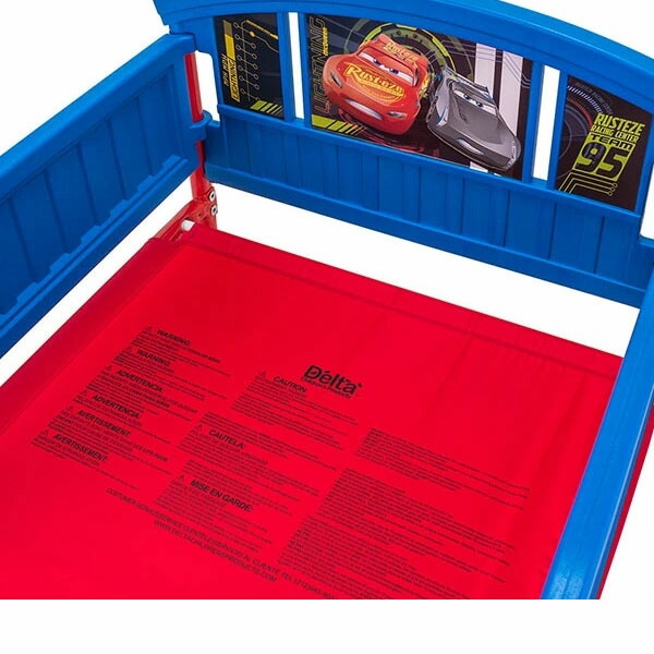 デルタ　トドラーベッド(カーズ) ｜ディズニー カーズ ベッド 子供 男の子 コンバーチブル