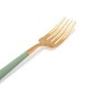 �����ݡ��� Cutipol GOA ���� �ǥ����ȥե����� ����ɥ�ߥ������ Dessert fork Celadon Gold ���ƥ�쥹 ���ȥ�꡼ ��