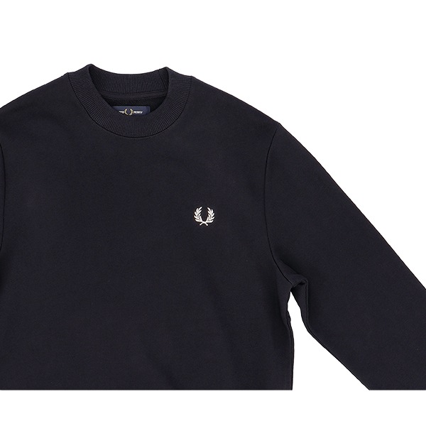 �ե�åɥڥ꡼ Fred Perry �������åȥ���� M7535 ���롼�ͥå� CREW NECK SWEATSHIRT �������å� �����å� �ȥ졼�ʡ� Ĺµ �ץ륪���С� ��� ����ץ� �����奢�� ������� 248 Navy NOS XS ��