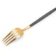 �����ݡ��� Cutipol GOA ���� �ǥ����ȥե����� ���졼�ߥ������ Dessert fork Grey Gold ���ƥ�쥹 ���ȥ�꡼ ��