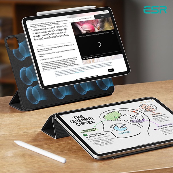 ESR REBOUND マグネット吸着式 Smart Folioケース iPad Air 11（M4/M3