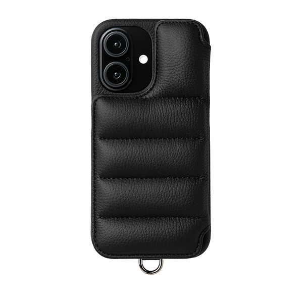 �ǥߥ奦 DEMIU ���ޥۥ����� �����ե��󥱡��� BALLON �Х��� iPhone16Plus ���� ��Ģ�������� DU-BAL21BK �֥�å� �衼���åѥ쥶�� �ܳ� ��¦ ���������� ������� ����ץ� ���� ���С� ��