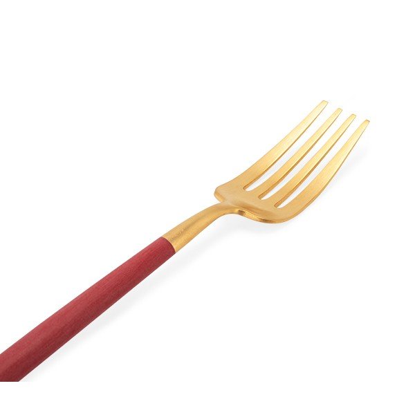�����ݡ��� Cutipol GOA ���� �ǥ����ȥե����� ��åɡߥ������ Dessert fork Red Gold ���ƥ�쥹 ���ȥ�꡼ ��