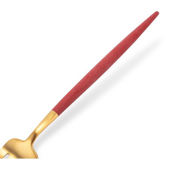 �����ݡ��� Cutipol GOA ���� �ǥ����ȥե����� ��åɡߥ������ Dessert fork Red Gold ���ƥ�쥹 ���ȥ�꡼ ��