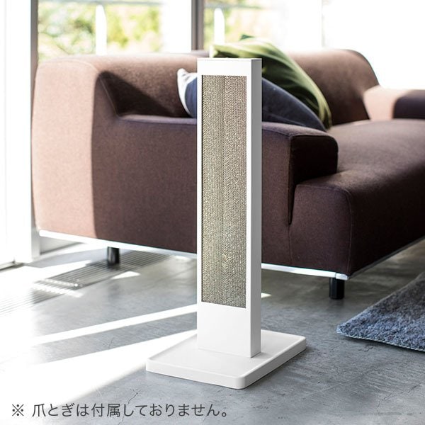 tower Yamazaki 山崎実業 ペット用品 爪とぎ おもちゃ スタンド 縦置き型 猫用品 つめとぎ 爪研ぎ ダンボール 3_000000011122.jpg?1678209908