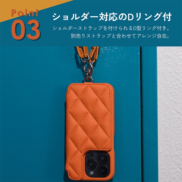 【新品】DEMIU デミュウ iPhone16pro スマホケース ストラップ DEMIU(デミュウ)｜iPhone16 BALLON 背面収納スマホケース