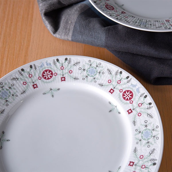 ロールストランド イレーネ 24cmプレート6枚 中古品 ロールストランド