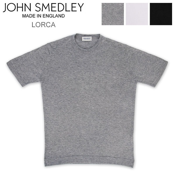ジョンスメドレー John Smedley Tシャツ 半袖 ロルカ LORCA MEN Crew