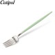 �����ݡ��� Cutipol GOA ���� �ǥ����ȥե����� ����ɥ� Dessert fork Celadon Stainless ���ƥ�쥹 ���ȥ�꡼ ��