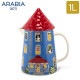 ����ӥ� Arabia �ԥå��㡼 �ࡼ�ߥ�ϥ��� 1L 1026056 Moomin Pitcher Moominhouse ���� �̲� ���� �ե������ ���襤�� �ࡼ�ߥ� ��