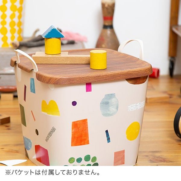スタックストー　Mサイズ　ふた4枚セット スタックストー オンバケット by mooq Mサイズ バケット 専用