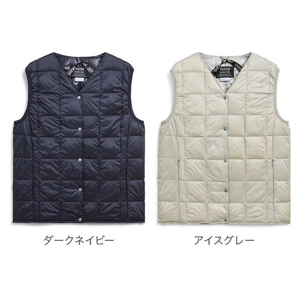 �������� TAION �١����å� V�ͥå��ܥ��� ����ʡ�������٥��� ��ǥ����� TAION-W001 ������ �������� ���� V NECK BUTTON DOWN VEST ��
