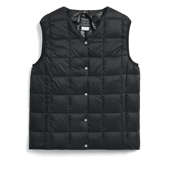 �������� TAION �١����å� V�ͥå��ܥ��� ����ʡ�������٥��� ��ǥ����� TAION-W001 ������ �������� ���� V NECK BUTTON DOWN VEST ��