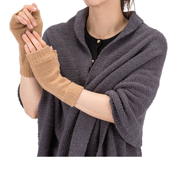 在庫限り ジョンストンズ JOHNSTONS 手袋 カシミア リストウォーマー