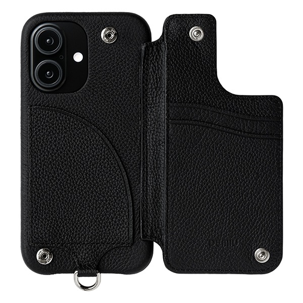 �ǥߥ奦 DEMIU ���ޥۥ����� �����ե��󥱡��� BALLON CINQ �Х��󥵥� iPhone16 iPhone16Pro ���� ��Ģ�������� DU-BAC20BZ DU-BAC22BZ �֥�å��ߥ֥�å������å� �衼���åѥ쥶�� �ܳ� ��¦ ���������� ��