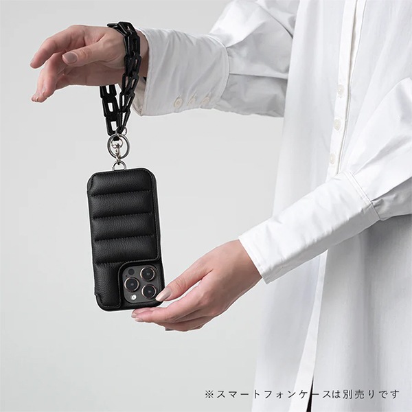 �ǥߥ奦 DEMIU Hand STRAP Rectangle �ϥ�ɥ��ȥ�å� �쥯���󥰥� ���ޥۥ������� �����ե��󥱡����� ��ɻ� �衼���åѥ쥶�� �ܳ� ��¦ ������� ����ץ� DU-SRT00 �֥�å� �١����� ���ȡ��� ��