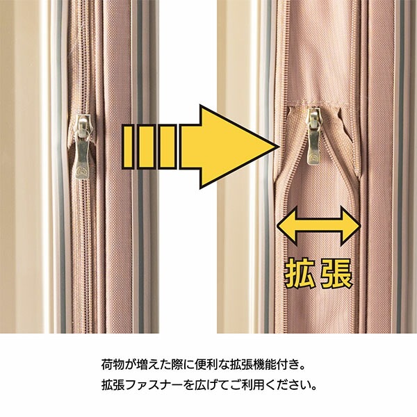 A.L.I アジアラゲージ スーツケース 軽量 デカかる Edge ストッパー