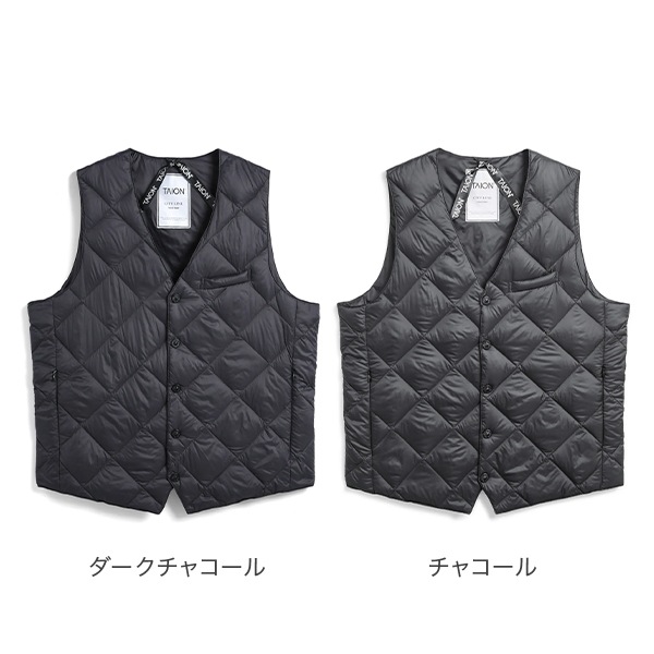 タイオン TAION シティ シングル ダウンジレ メンズ TAION-003CI