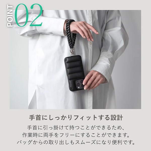 �ǥߥ奦 DEMIU Hand STRAP Symbole �ϥ�ɥ��ȥ�å� ����ܥ� ���ޥۥ������� �����ե��󥱡����� ��ɻ� �衼���åѥ쥶�� �ܳ� ��¦ ������� ����ץ� DU-SSB00 �١����� ���ȡ��� �֥�å� ��