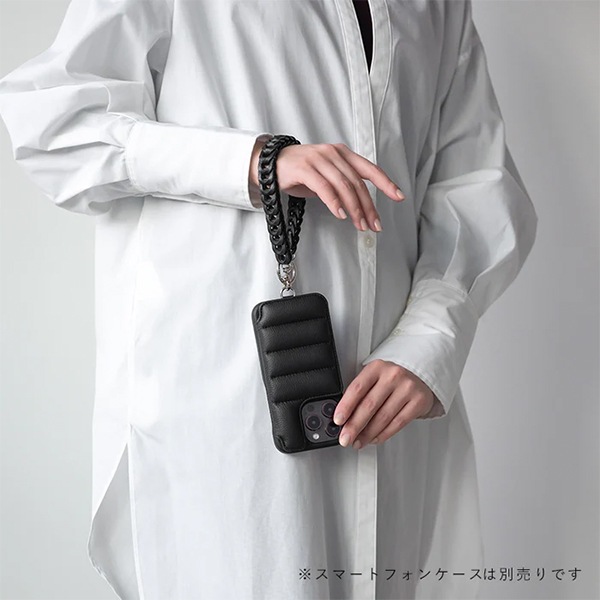 �ǥߥ奦 DEMIU Hand STRAP Symbole �ϥ�ɥ��ȥ�å� ����ܥ� ���ޥۥ������� �����ե��󥱡����� ��ɻ� �衼���åѥ쥶�� �ܳ� ��¦ ������� ����ץ� DU-SSB00 �١����� ���ȡ��� �֥�å� ��