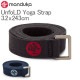 �ޥ�ɥ��� Manduka �襬 ���ȥ�å� 3.2cm��243cm UnfoLD Yoga Strap 8 �ץ��åץ� Props ��� �襬 ���ȥ�å�