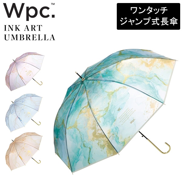 Wpc. ダブリュピーシー ビニール傘 長傘 インクアート アンブレラ 傘