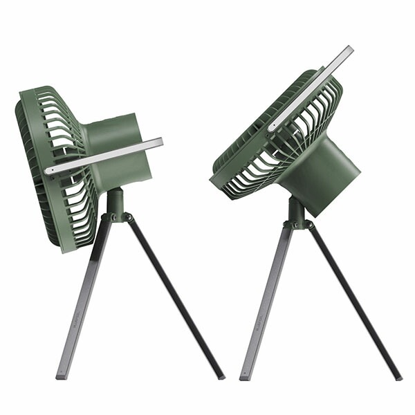 【値下げ】三分妄想　ナヴィア　フルセット 扇風機 アウトドア LEDライト付き 吊り下げ式 卓上式 4way 虫よけ超