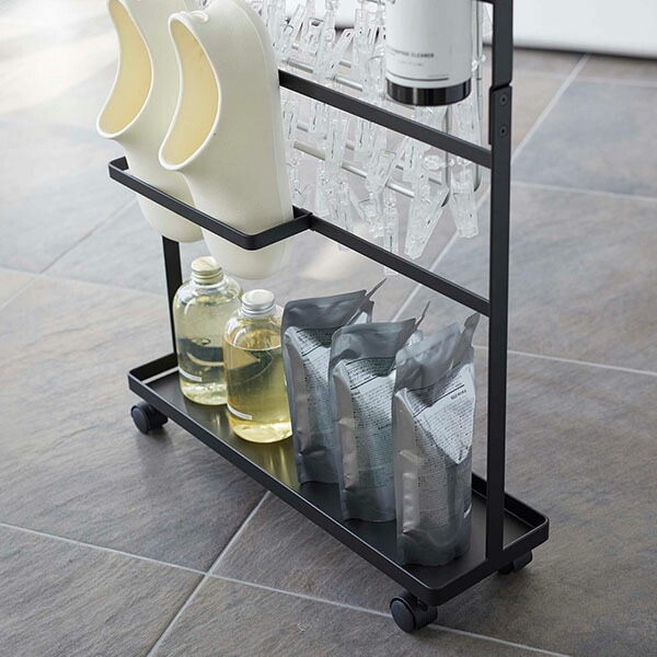 洗濯用品収納ワゴン タワー 山崎実業 tower ランドリー収納 ランドリー