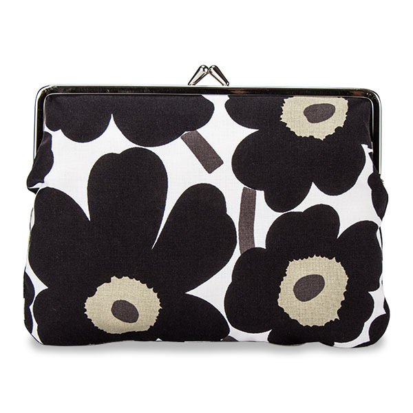 マリメッコ Marimekko がま口 ポーチ 小物入れ ミニ ウニッコ 花柄