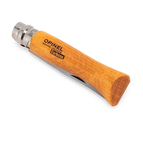 ���ԥͥ� Opinel �����ȥɥ��ʥ��� No.9 �����ܥ󥹥����� 9cm �ޤꤿ���ߥʥ��� 113090 N��09 carbone (N��9VRN) ������ ����� �л� ��