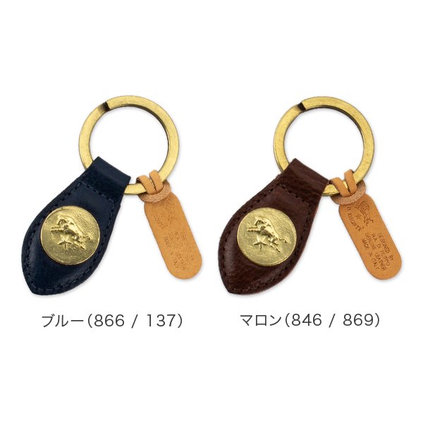 ӥ Il Bisonte ۥ 쥶 C0563 P KEYRING 㡼  ץ쥼 ޯ 