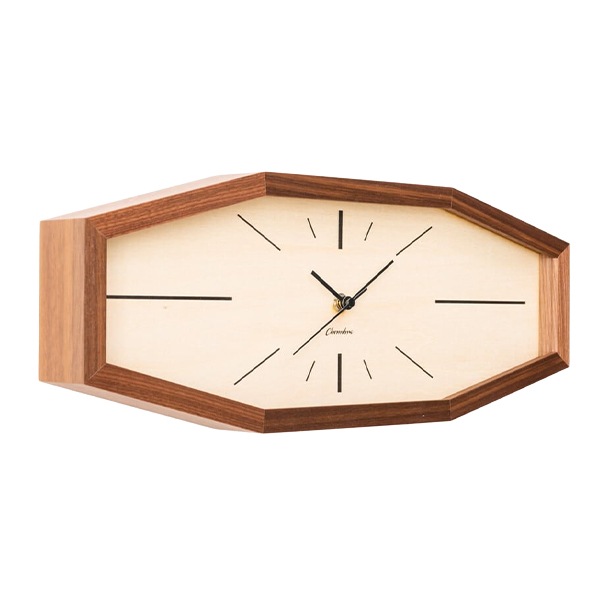インターゼロ INTERZERO 時計 シャンブル 電波時計 LINE CLOCK Chambre