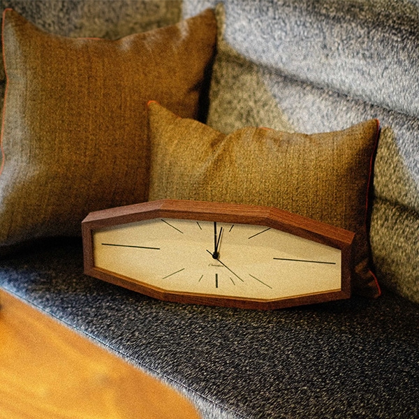 インターゼロ INTERZERO 時計 シャンブル 電波時計 LINE CLOCK Chambre