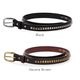 �ȥ꡼�쥶�� TORY LEATHER Clincher Belt Studded Belt 1����� �������㡼�٥�� �����å��٥�� �֥饤�ɥ�쥶�� �� �ܳ� �٥�� �쥶���٥�� ��� ��ǥ����� �֥��� ���ȥ�å� �֥�å� �֥饦�� ��