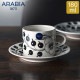 ����ӥ� Arabia �֥�å� �ѥ�ƥ��å� �֥�ѥ� ���å� & �������� ���å� 180mL Paratiisi (1005401 / 1005402 ) Cup Saucer �ޥ� �� ���� �ե������ �̲� ��