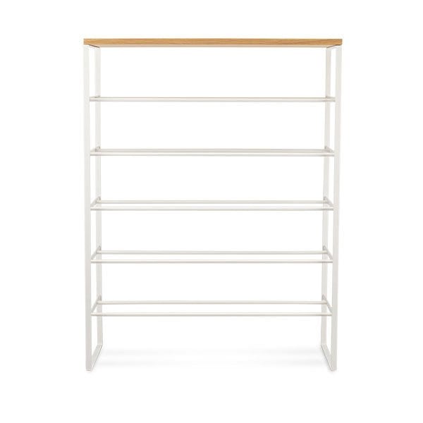 シューズラック 天板付きシューズラック 6段 tower タワー 山崎実業