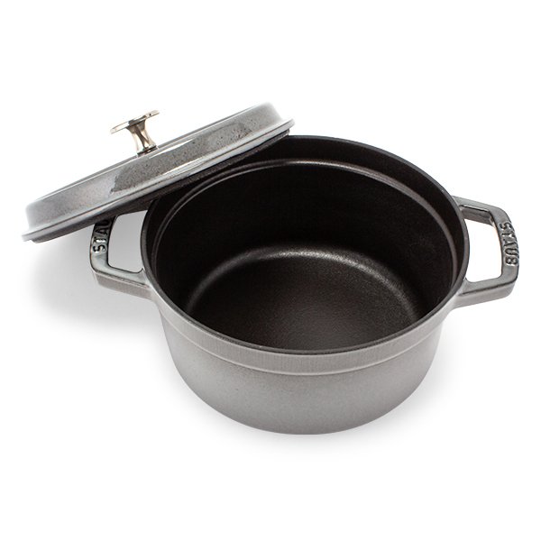 STAUB　ピコココット　ラウンド　20 　グリーン　アニマルノブ付き STAUB ピコココット ラウンド 20 グリーン アニマルノブ付き
