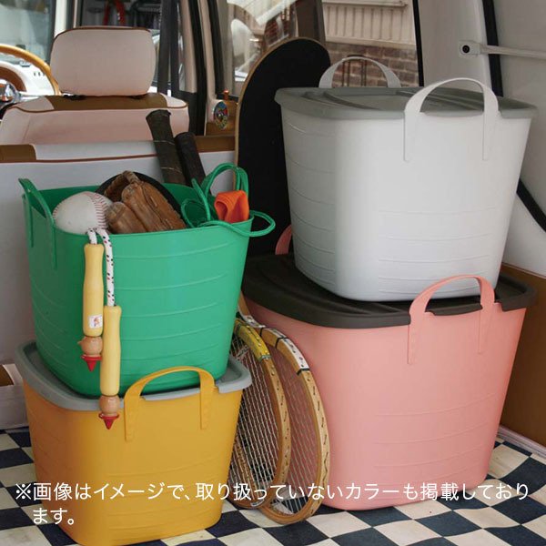 スタックストー バケット M + オンバケット M セット 25L 収納