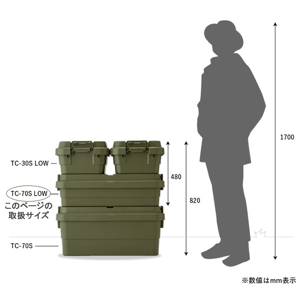 トランクカーゴ RISU 収納ボックス 収納ケース スタッキングタイプ